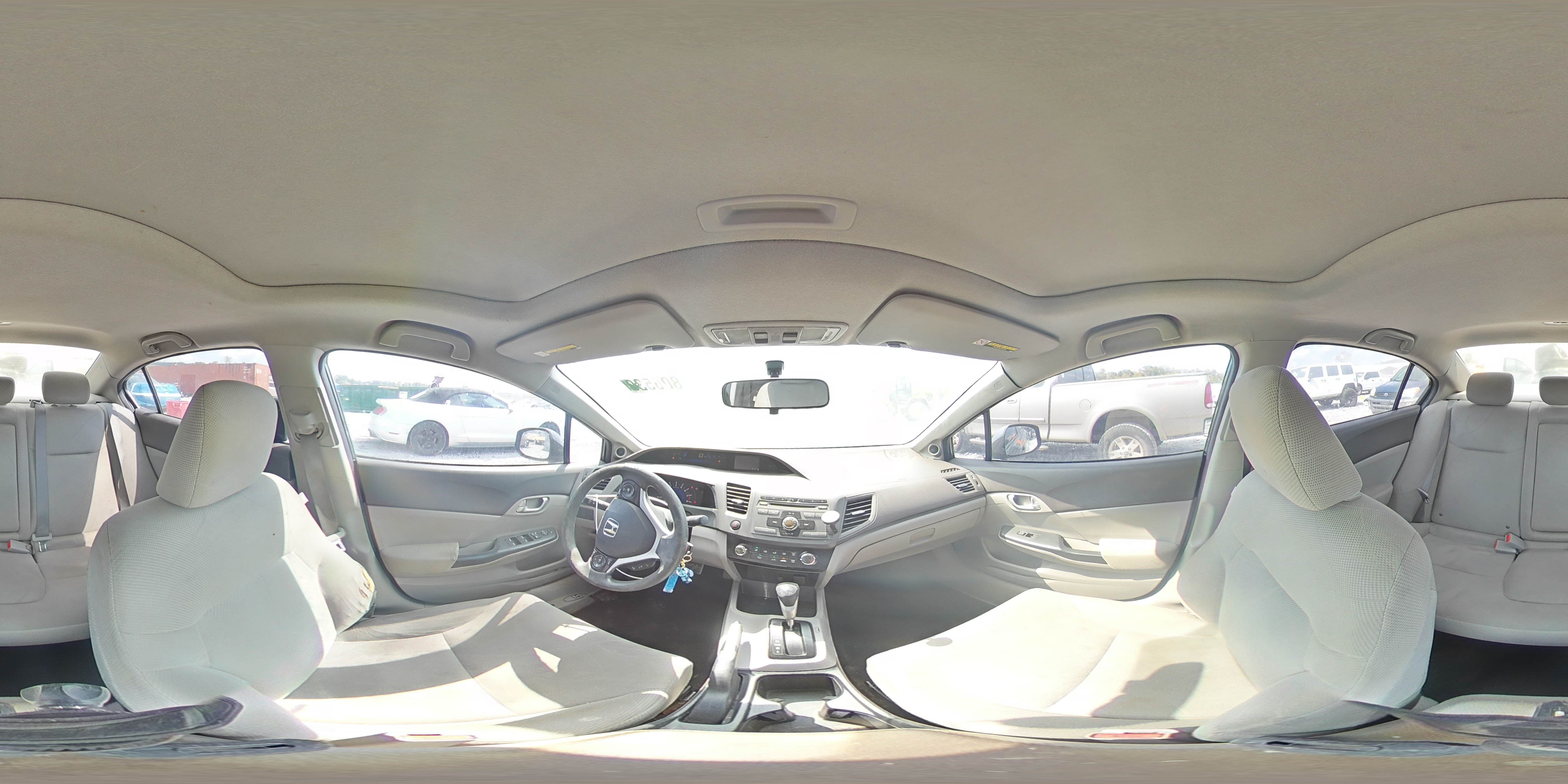 2012 Honda Civic Ex VIN: 2HGFB2F83CH501964 Lot: 80653005