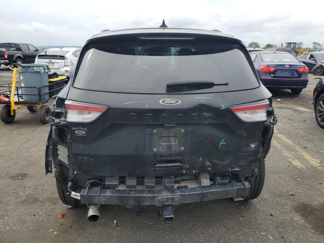 2022 Ford Escape Sel VIN: 1FMCU9H96NUB37755 Lot: 83989215