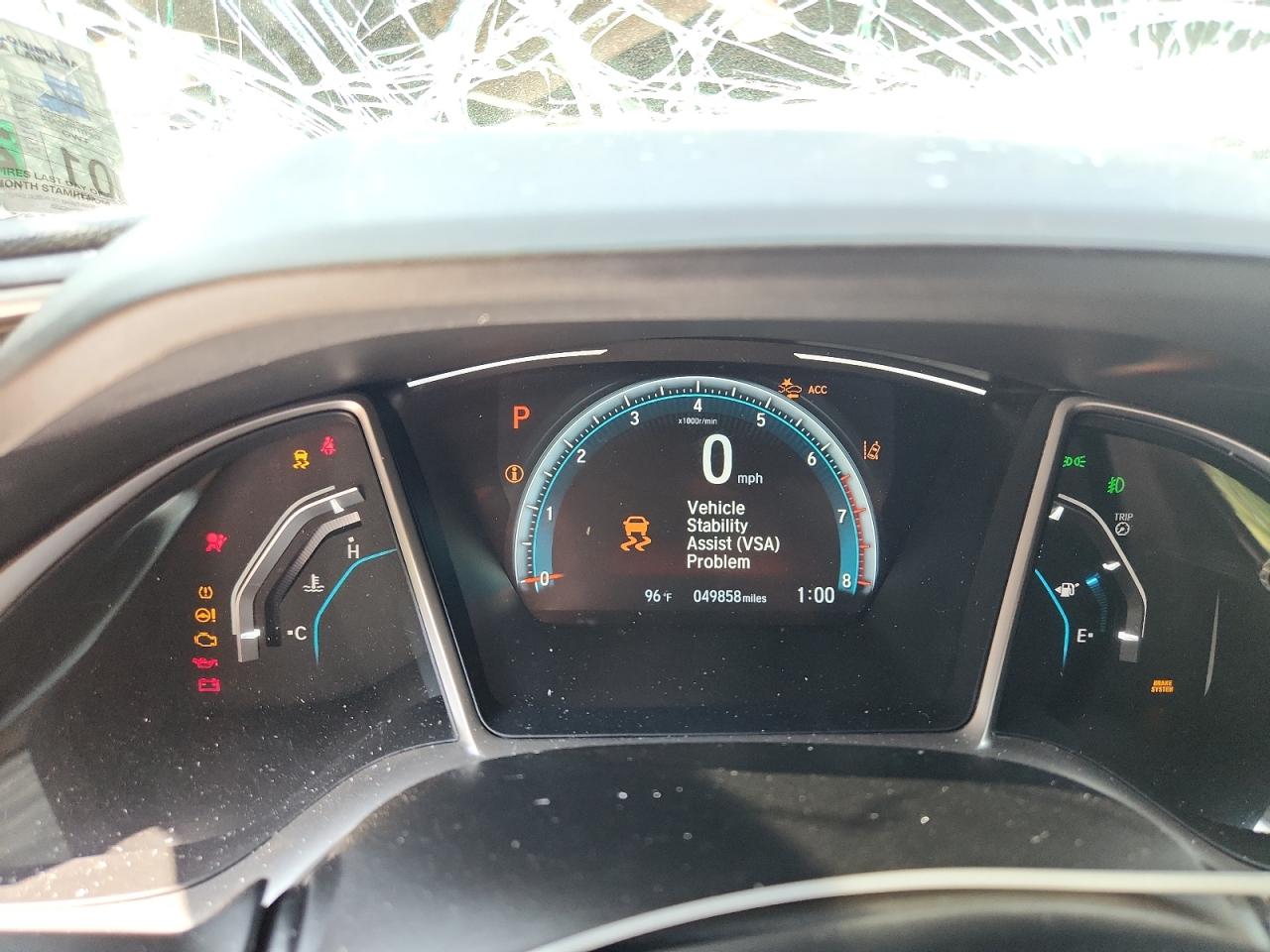 2018 Honda Civic Ex VIN: JHMFC1F80JX000589 Lot: 80110275