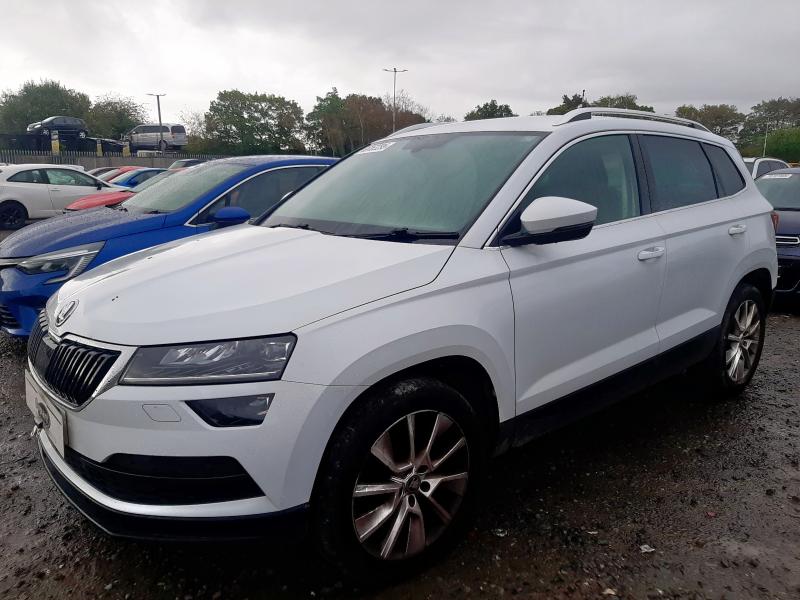 2019 SKODA KAROQ SE L TDI SCR 4X4  for sale at Copart WOLVERHAMPTON