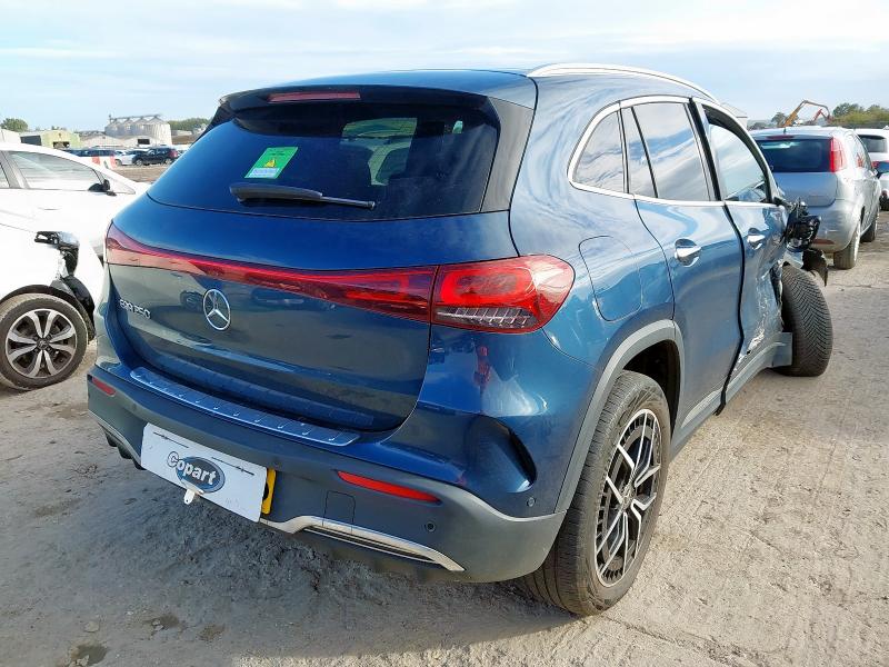 2022 MERCEDES-BENZ EQA EQA 250 140KW AMG LINE PREMIUM 66.5KWH 5DR AUTO