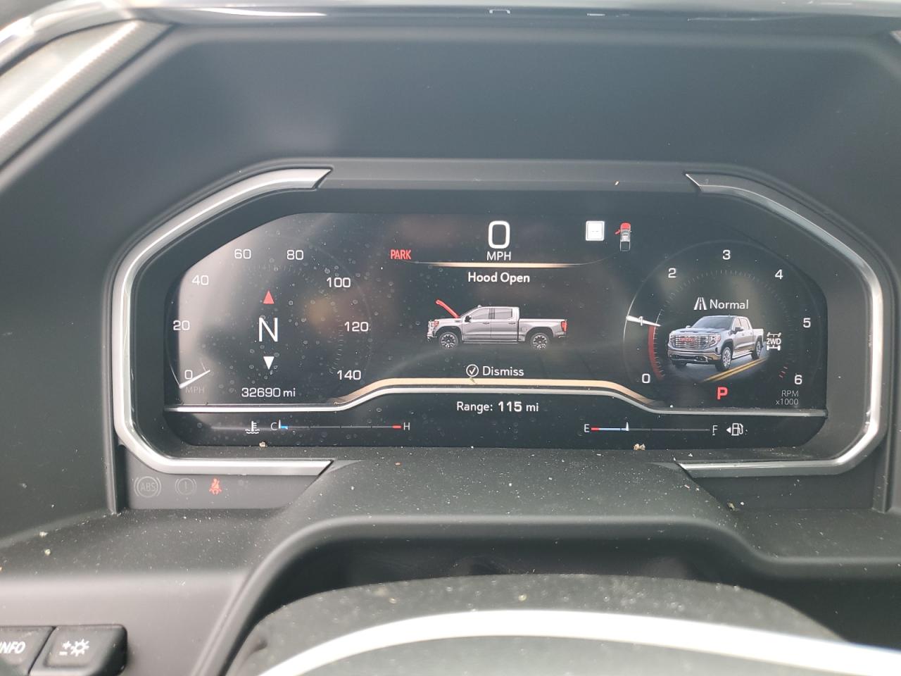 2023 GMC Sierra K1500 Denali VIN: 1GTUUGEL3PZ118115 Lot: 71626295