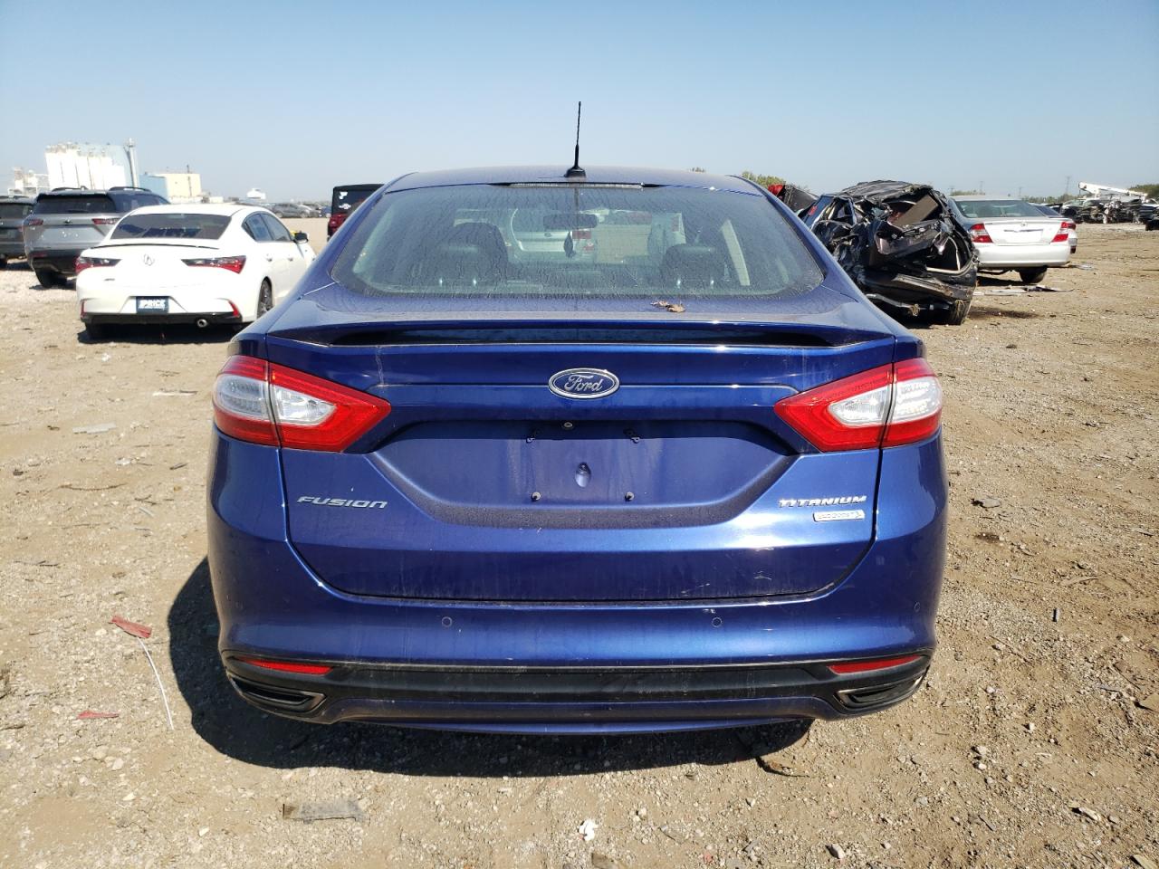 2014 Ford Fusion Titanium VIN: 3FA6P0K92ER181178 Lot: 81827465