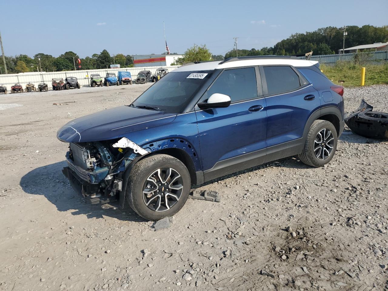CHEVROLET TRAILBLZR 2022. Lot# 81495595. VIN KL79MVSL6NB111421. Photo 1