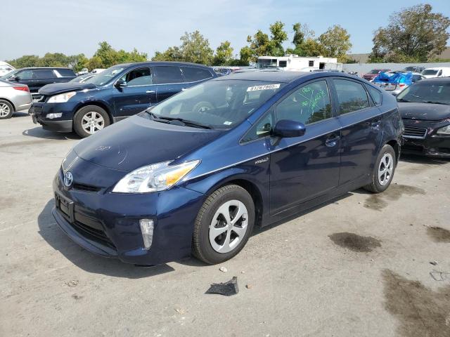 Hatchbacks TOYOTA PRIUS 2012 Granatowy