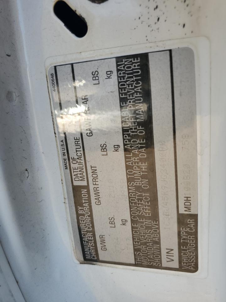 1988 Chrysler Lebaron VIN: 1C3BJ45K9JG30090 Lot: 84703775