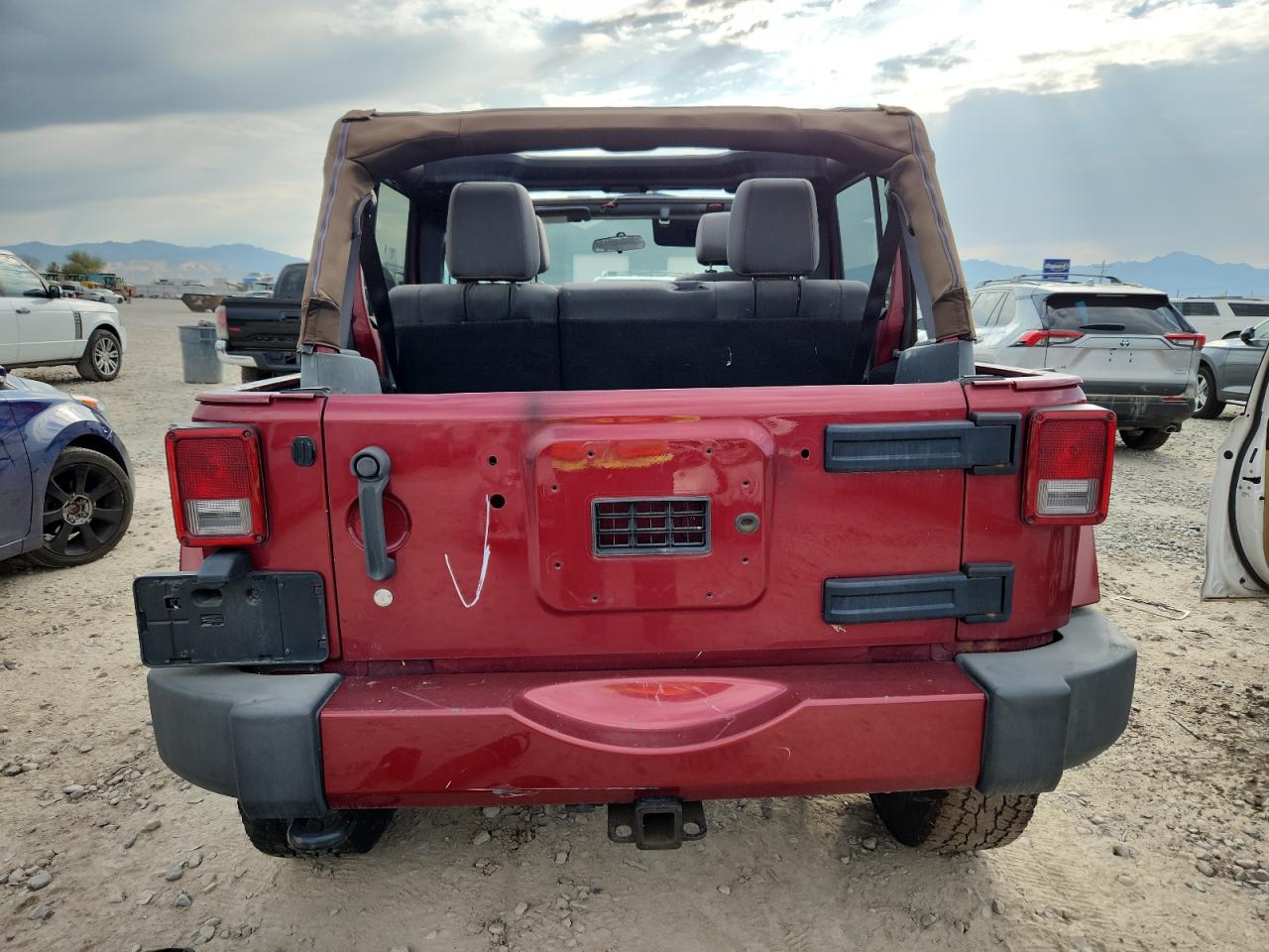 2012 Jeep Wrangler Unlimited Sahara VIN: 1C4BJWEG0CL258794 Lot: 71657655