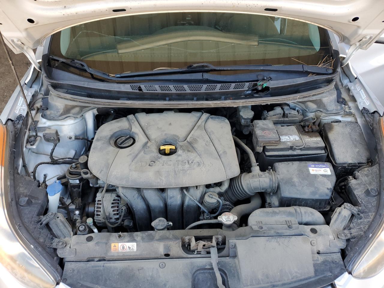 2012 Hyundai Elantra Gls VIN: KMHDH4AE0CU370241 Lot: 80334815