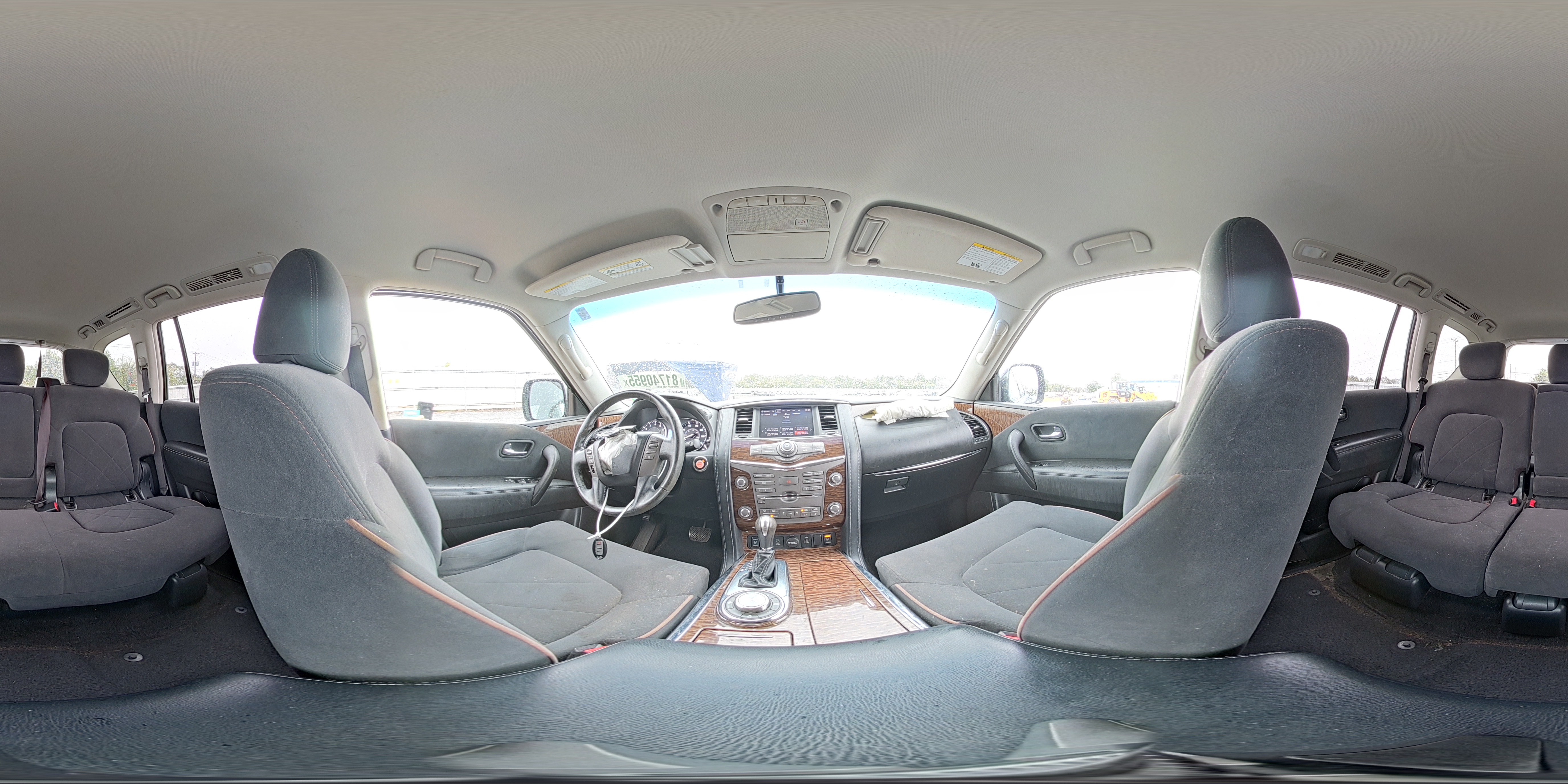 2020 Nissan Armada Sv VIN: JN8AY2NC3L9615318 Lot: 81740955