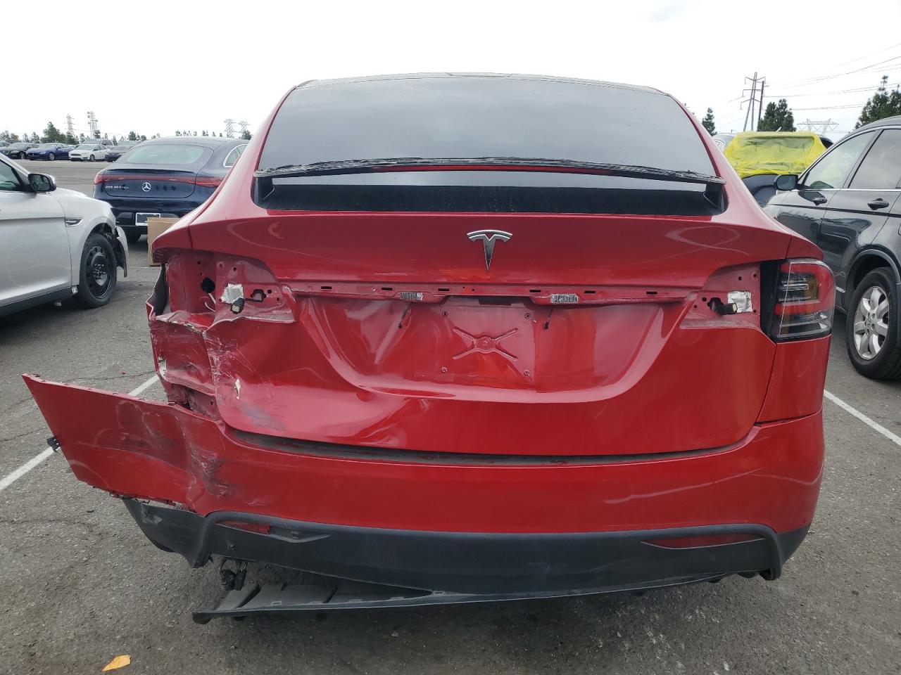 2016 Tesla Model X VIN: 5YJXCAE27GF006458 Lot: 83968615