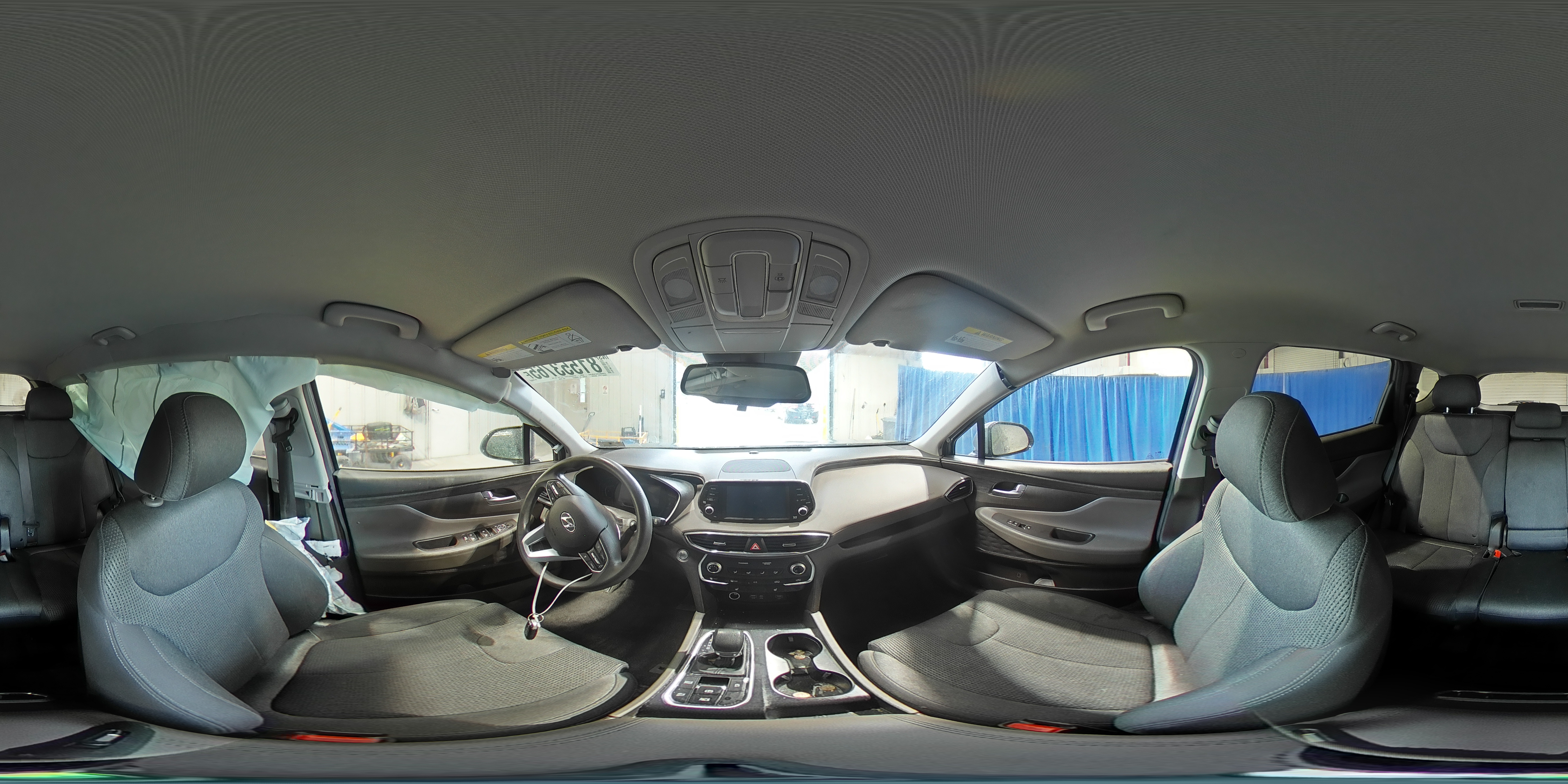 2019 Hyundai Santa Fe Sel VIN: 5NMS3CAD7KH134980 Lot: 81553765