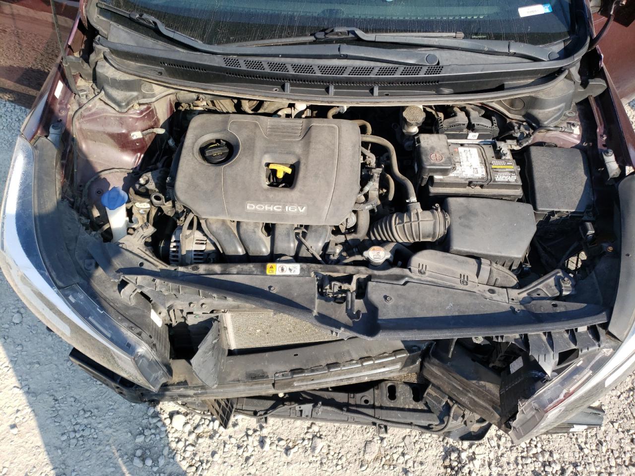 2017 Kia Forte Lx VIN: 3KPFK4A7XHE016071 Lot: 72008095