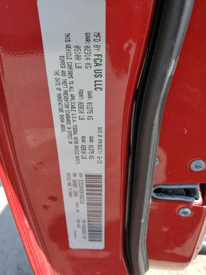 2015 Dodge Charger Sxt VIN: 2C3CDXHG9FH852335 Lot: 71033635