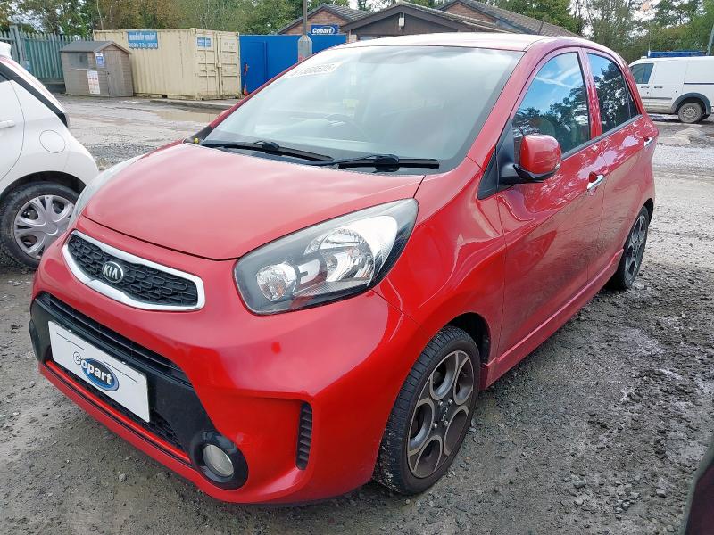 2017 KIA PICANTO SPORT ISG  for sale at Copart WOLVERHAMPTON