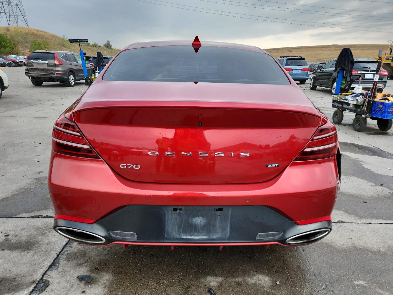 2022 Genesis G70 Base VIN: KMTG54TE1NU082059 Lot: 71731975