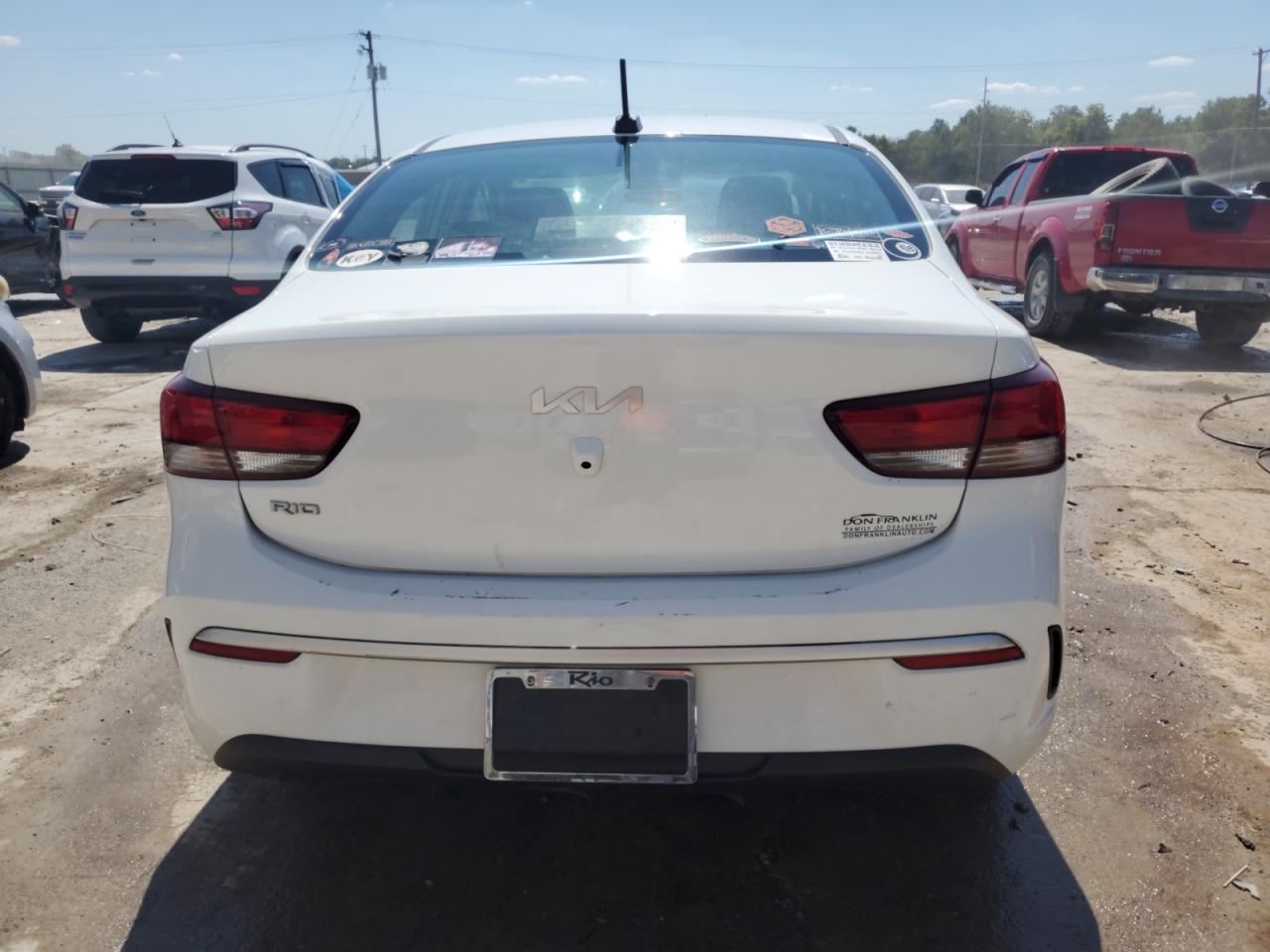 2022 Kia Rio Lx VIN: 3KPA24AD9NE438165 Lot: 80335025
