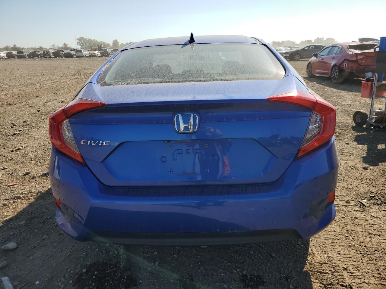 2018 Honda Civic Ex VIN: 19XFC2F76JE002281 Lot: 80779055