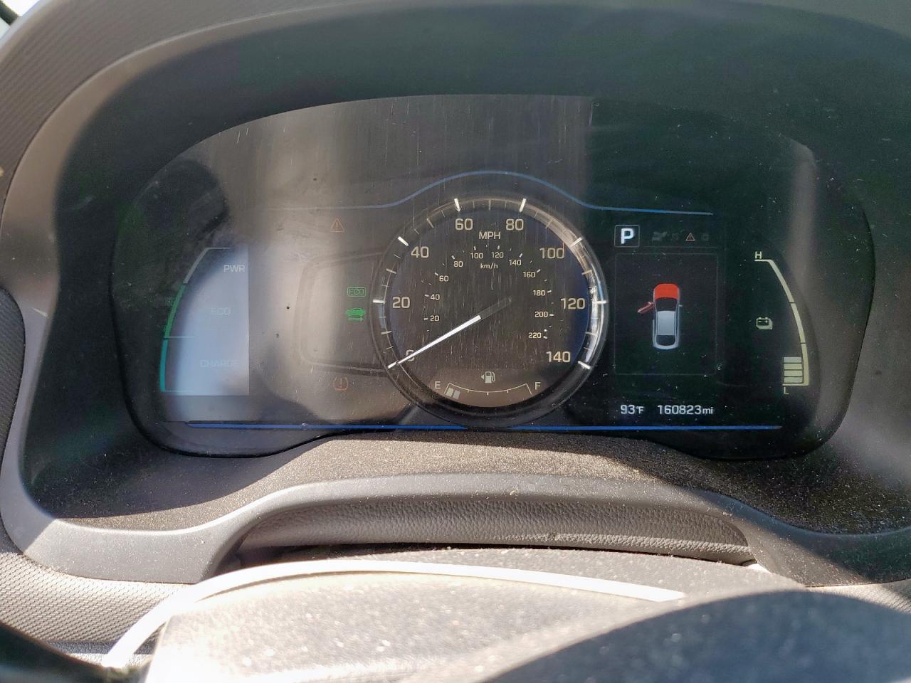 2017 Hyundai Ioniq Blue VIN: KMHC65LC6HU039819 Lot: 81762385