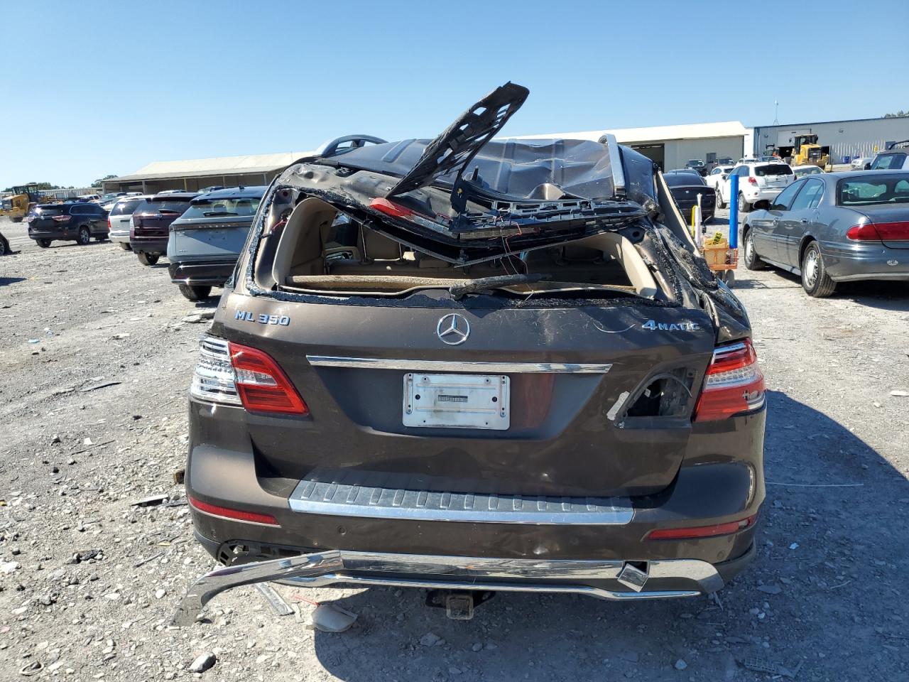 2014 Mercedes-Benz Ml 350 4Matic VIN: 4JGDA5HB2EA386757 Lot: 80620215