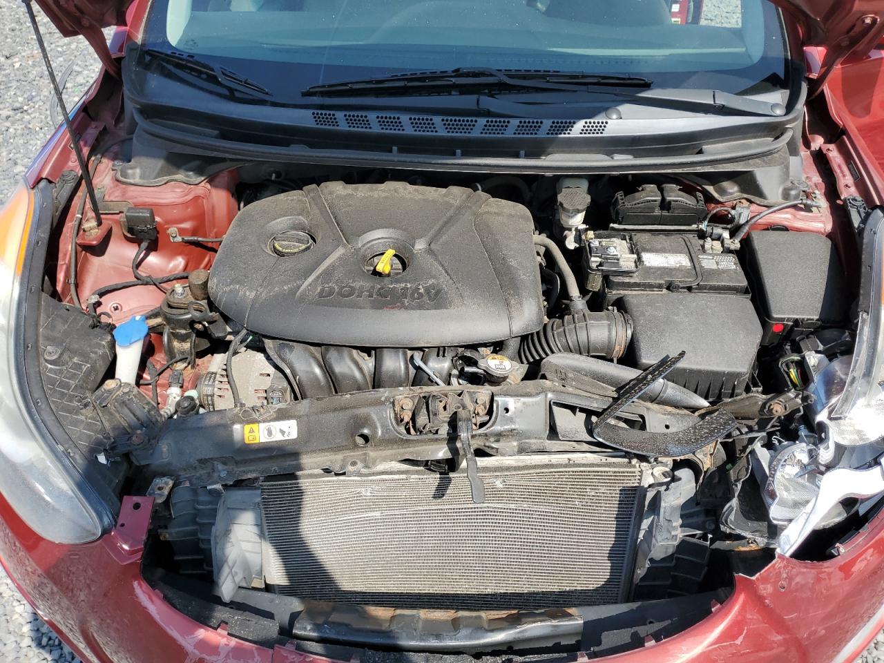 2013 Hyundai Elantra Gls VIN: 5NPDH4AE9DH429772 Lot: 71466735