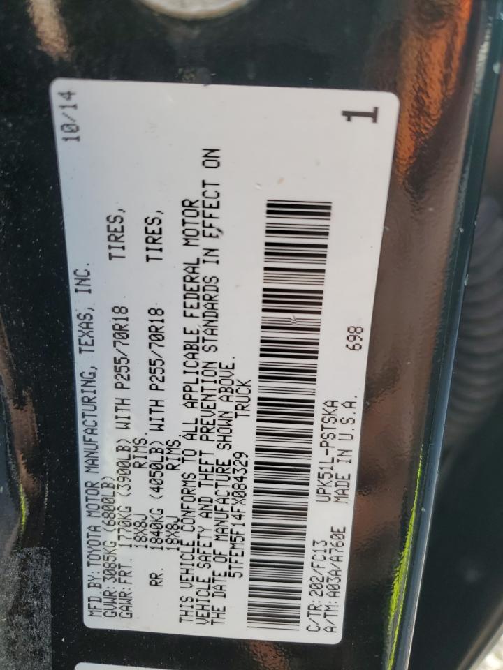 2015 Toyota Tundra Crewmax Sr5 VIN: 5TFEM5F14FX084329 Lot: 83789055