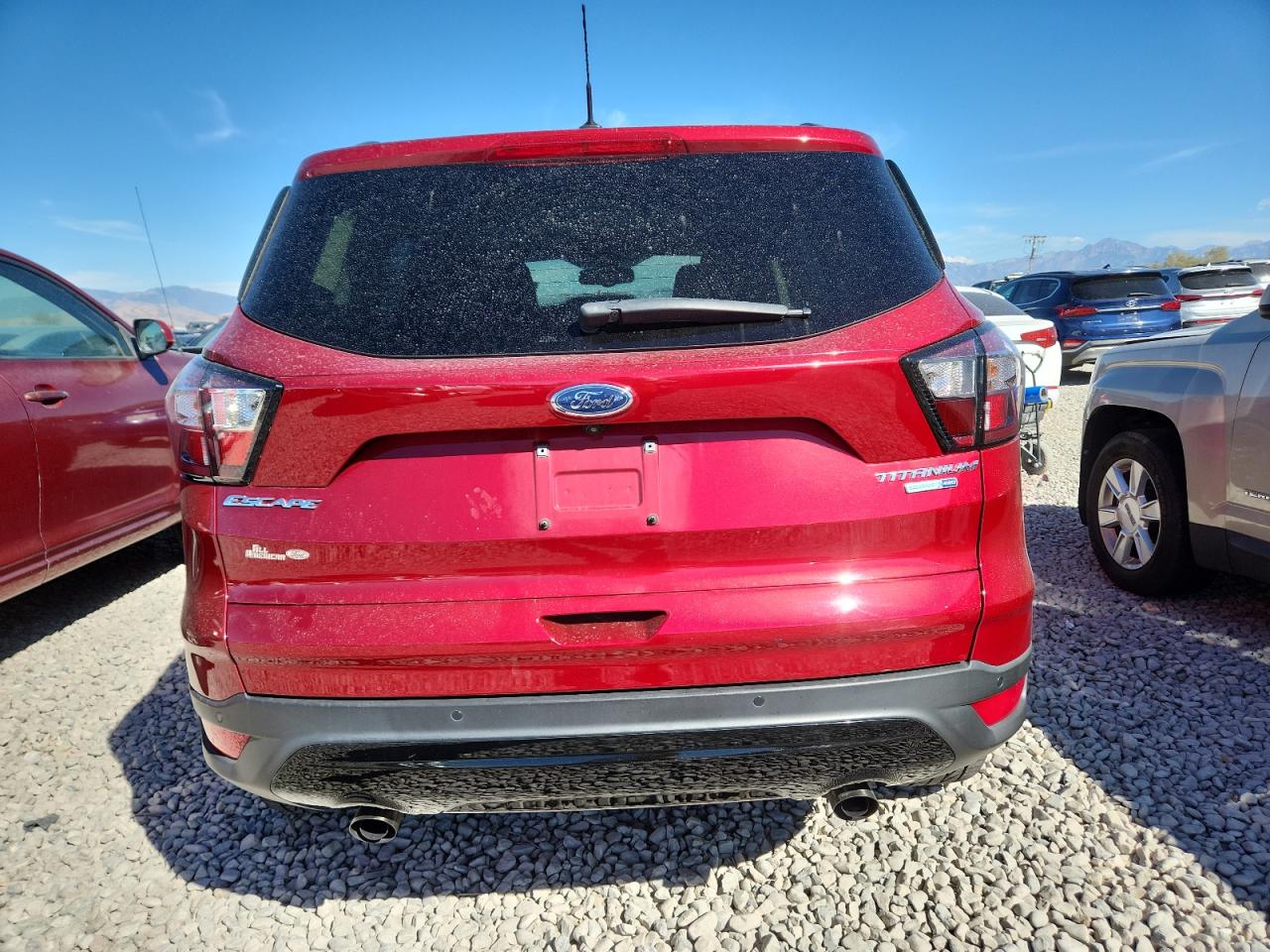 2017 Ford Escape Titanium VIN: 1FMCU9JD8HUE61759 Lot: 71915395
