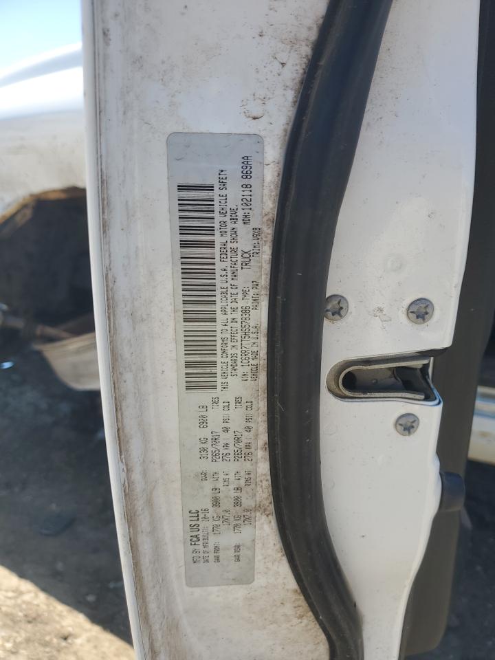 2017 Ram 1500 Slt VIN: 1C6RR7TT5HS578386 Lot: 71566265