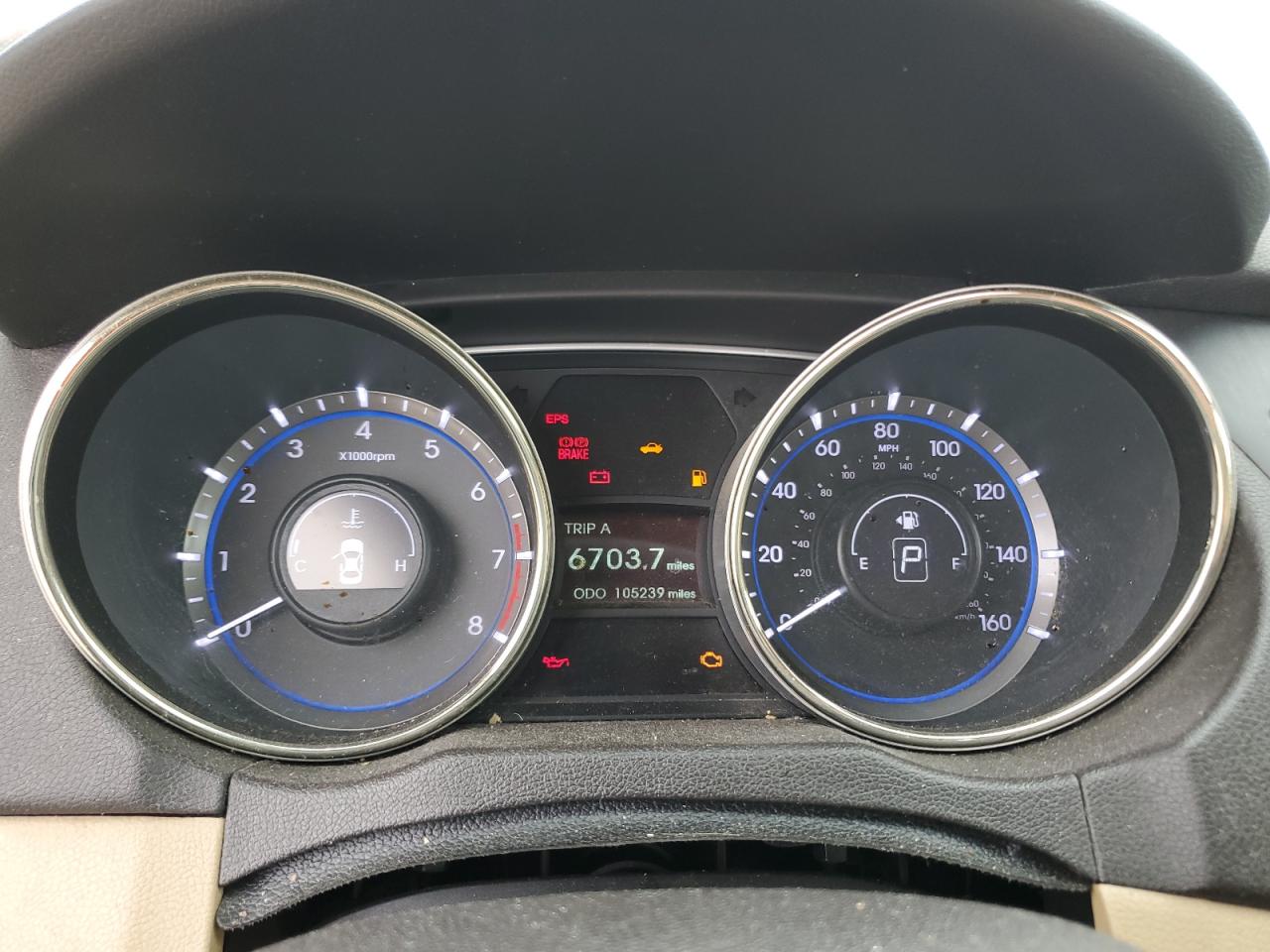 2013 Hyundai Sonata Gls VIN: 5NPEB4AC6DH672802 Lot: 81749375