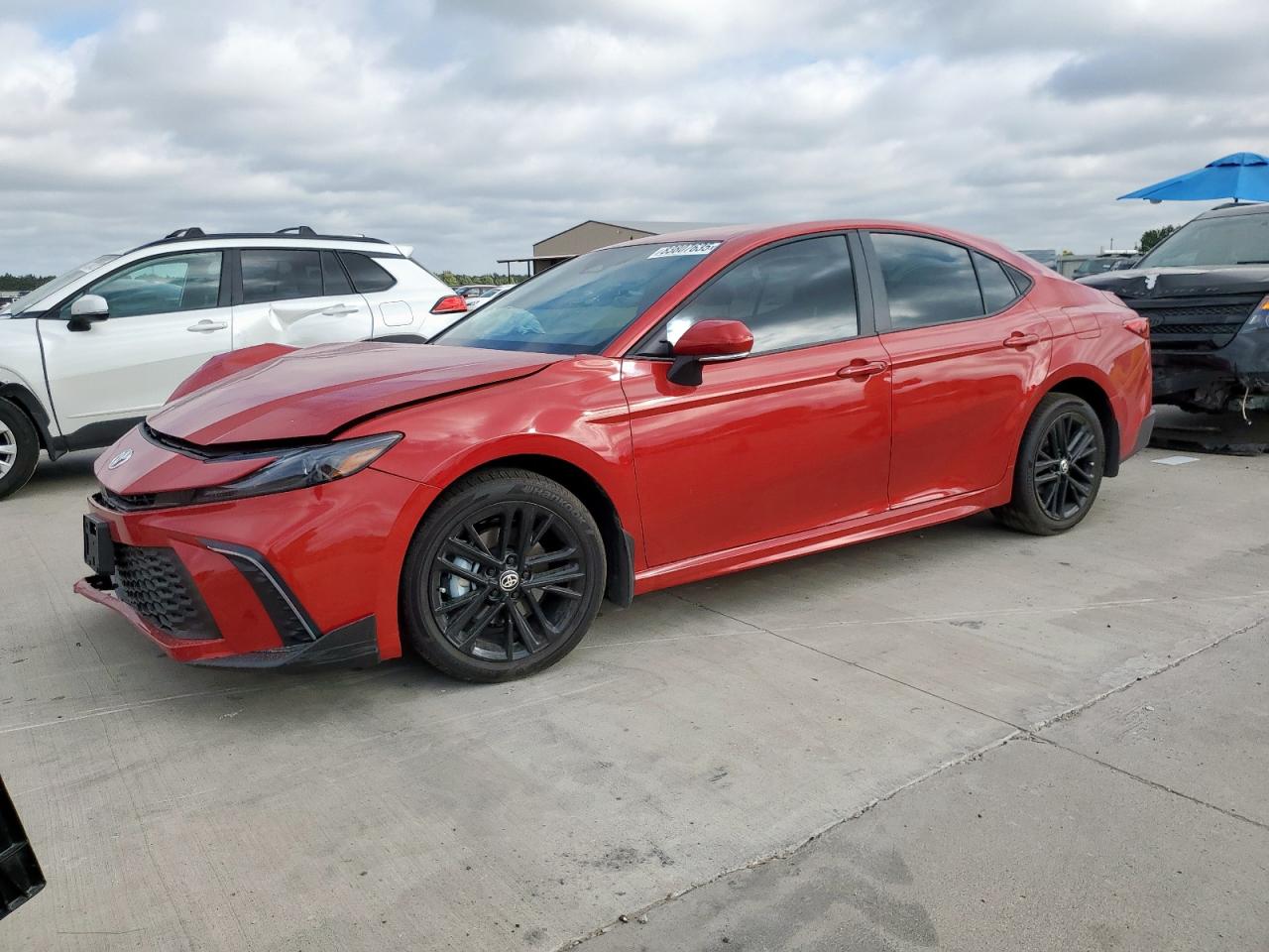 2025 Toyota Camry Xse red null hybrid 4T1DAACK5SU194677 photo #1