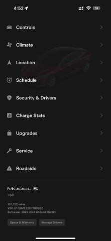 2017 TESLA MODEL S   