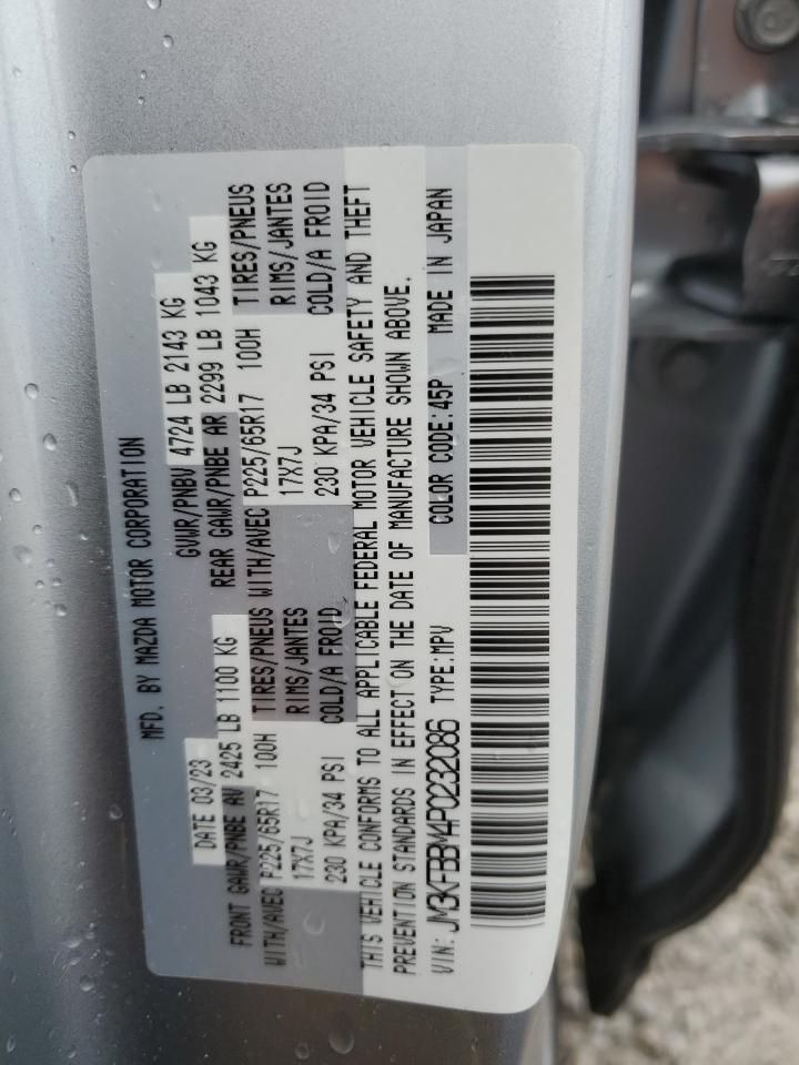 2023 Mazda Cx-5 Select VIN: JM3KFBBM4P0232086 Lot: 81765155