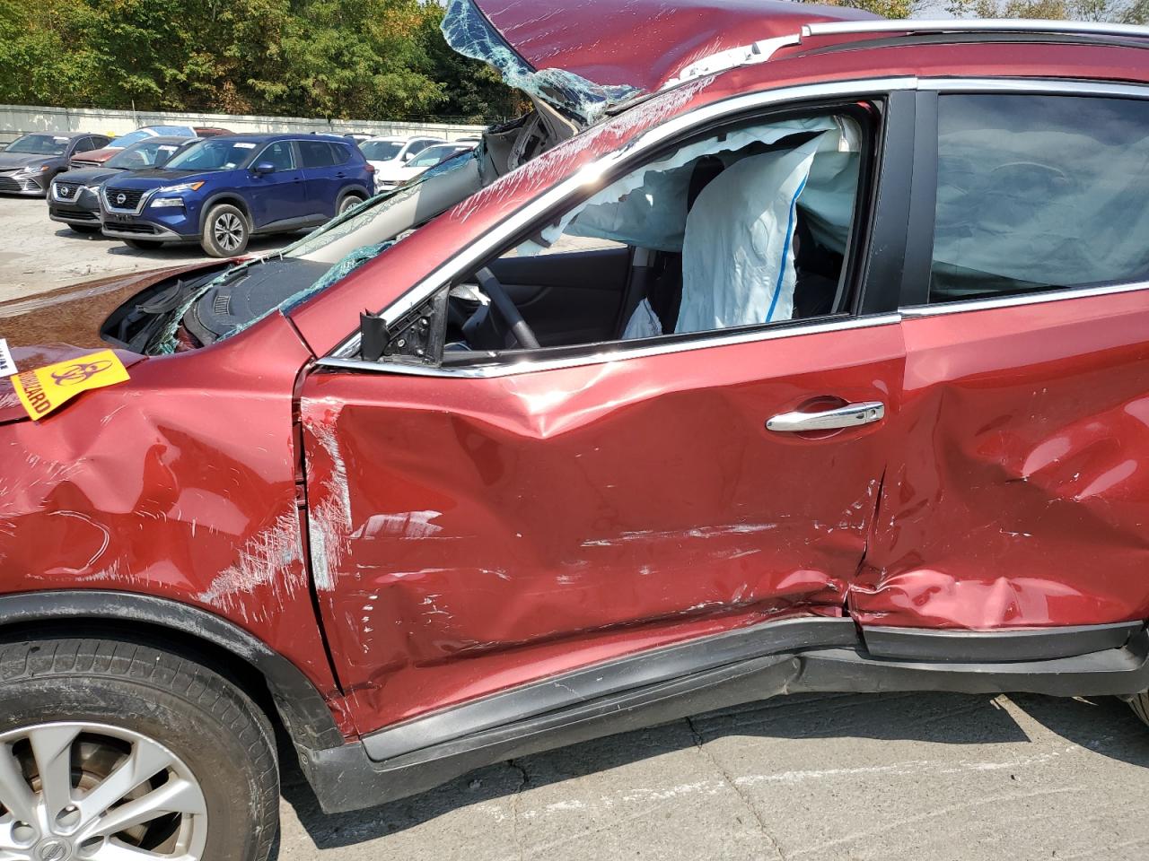 2016 Nissan Rogue S VIN: JN8AT2MV2GW153813 Lot: 81433895