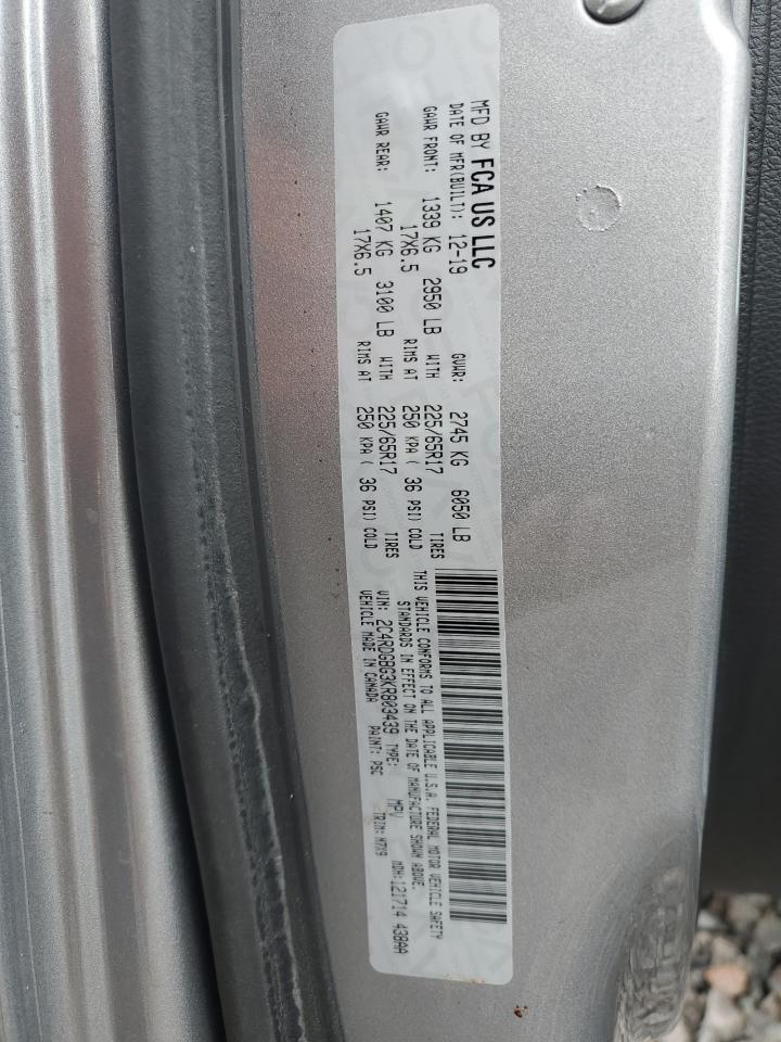 2019 Dodge Grand Caravan Se VIN: 2C4RDGBG3KR803439 Lot: 81411255