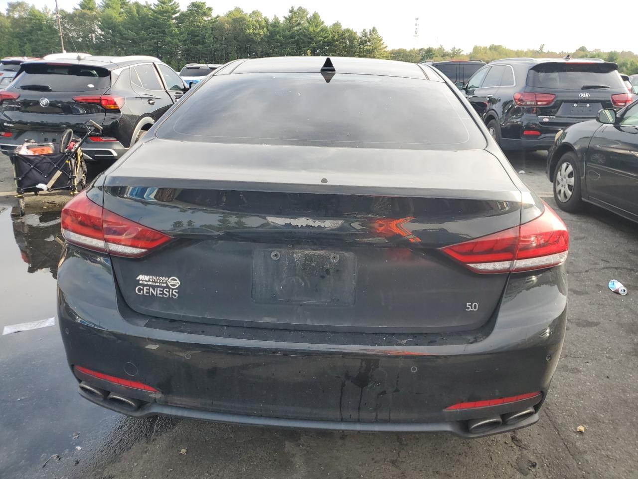 2015 Hyundai Genesis 5.0L VIN: KMHGN4JFXFU016519 Lot: 82059735