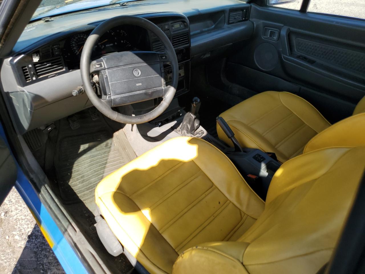 1992 Mercury Capri VIN: 6MPCT01Z8N8604303 Lot: 81708845