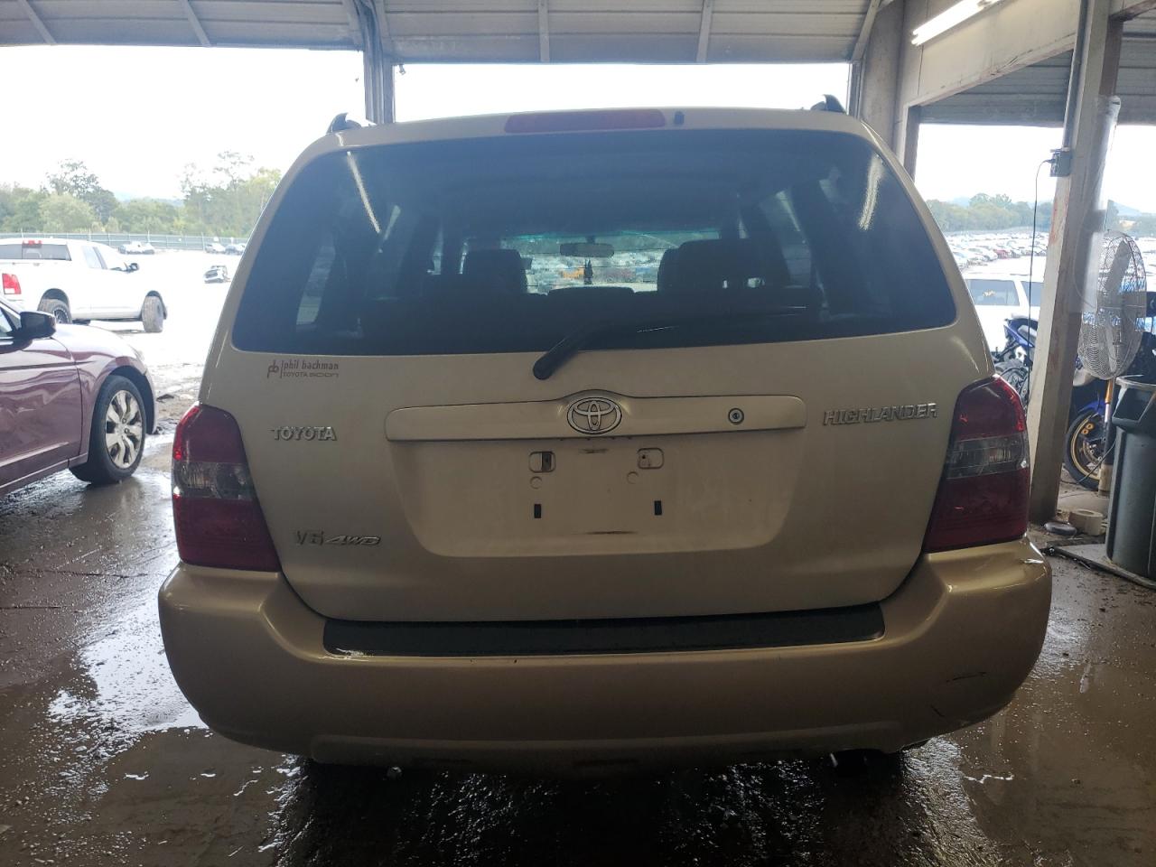 2005 Toyota Highlander Limited VIN: JTEEP21A850124282 Lot: 81582645