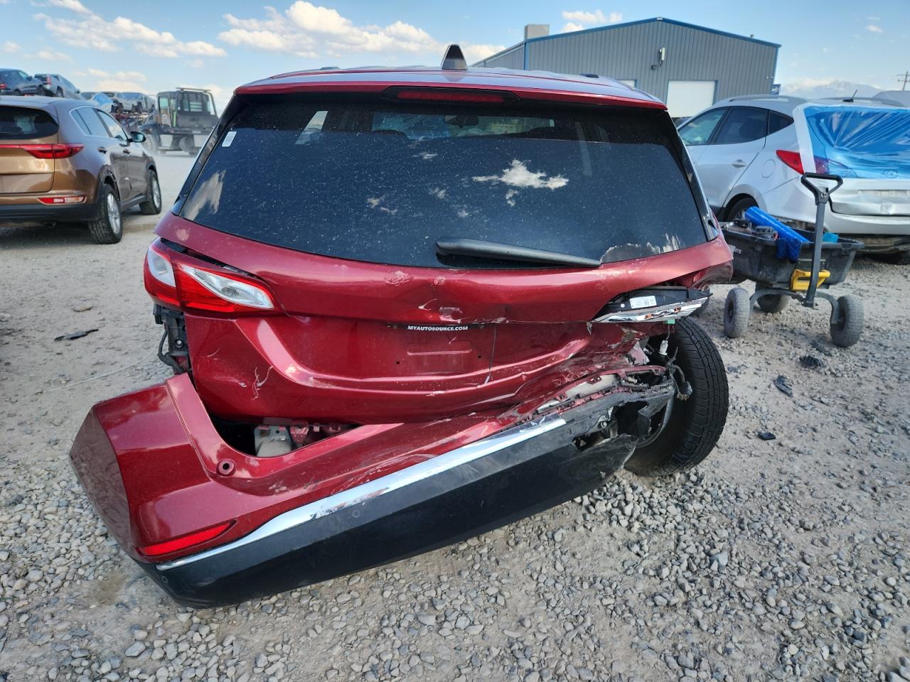 2018 Chevrolet Equinox Lt VIN: 3GNAXSEV1JS576620 Lot: 80383985