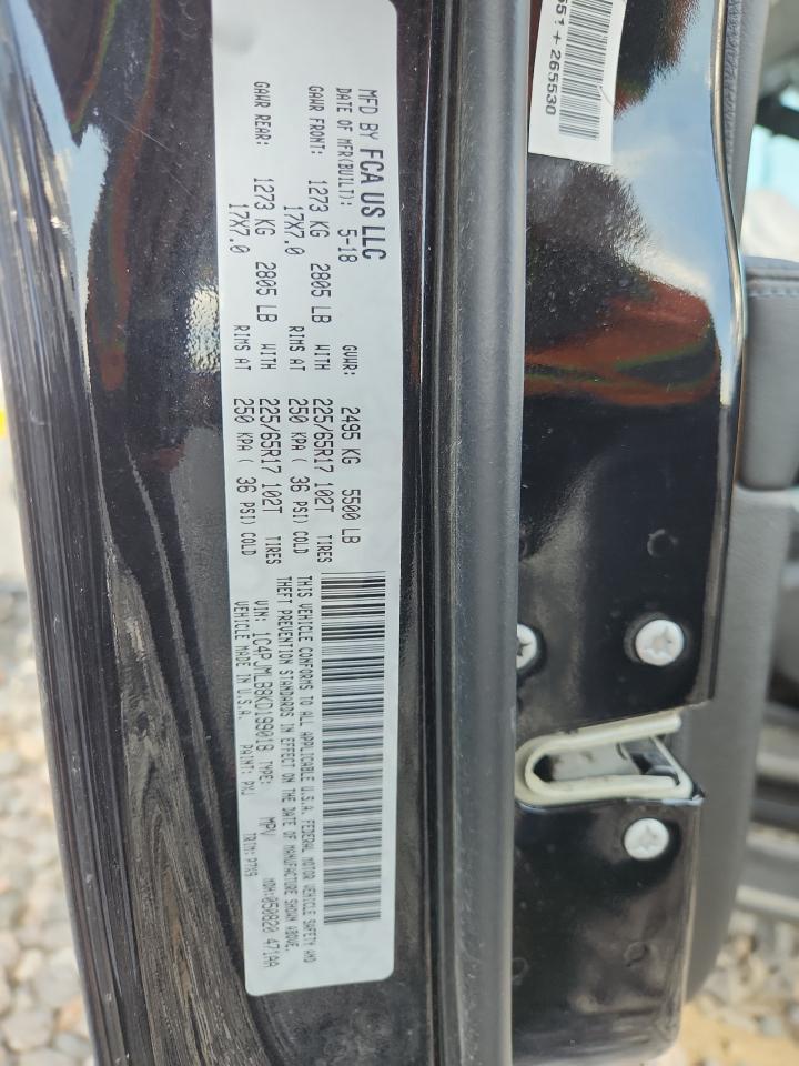 2019 Jeep Cherokee Latitude Plus VIN: 1C4PJMLB8KD199018 Lot: 84616375