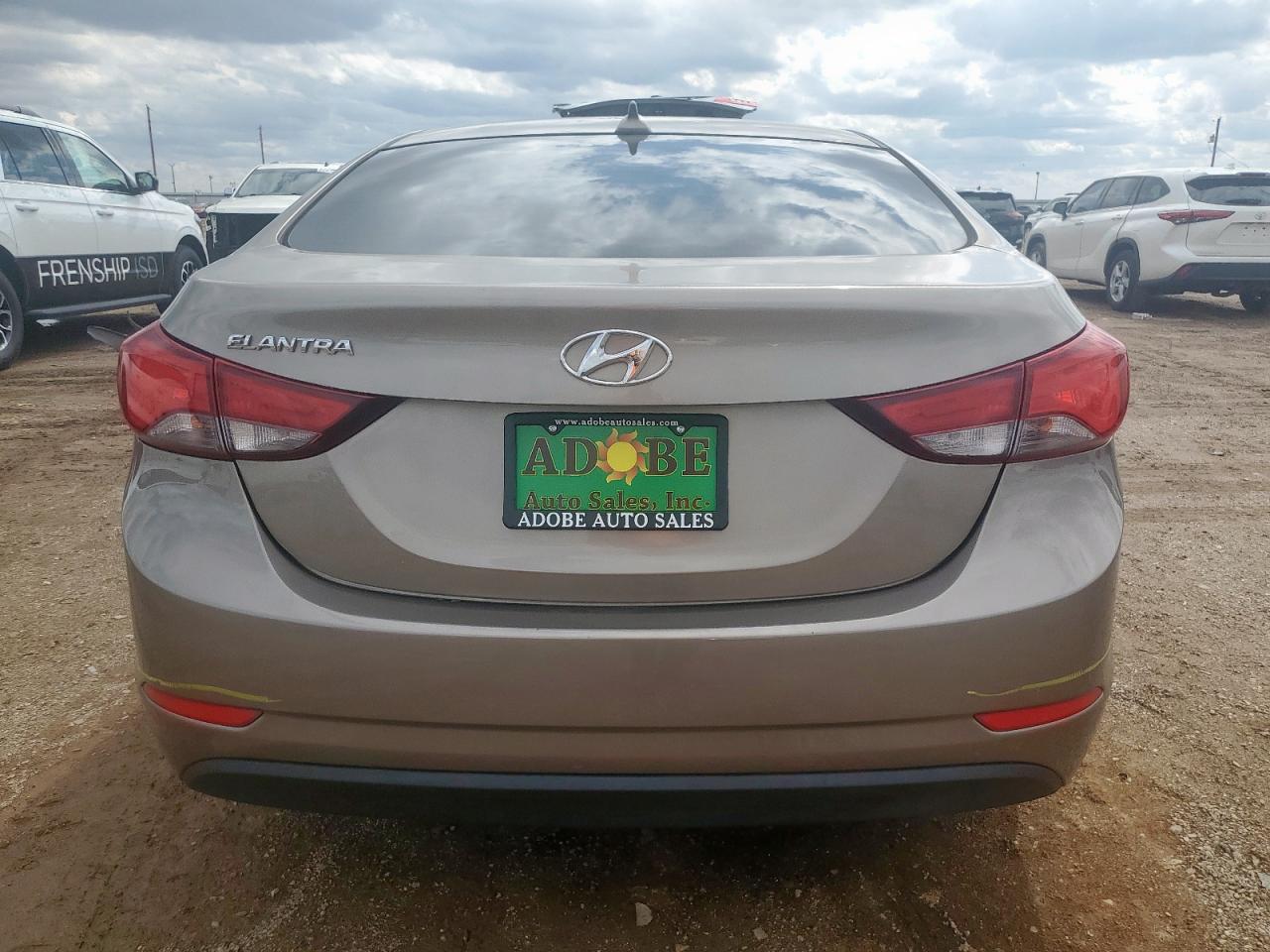 2016 Hyundai Elantra Se VIN: 5NPDH4AE1GH789476 Lot: 80633745