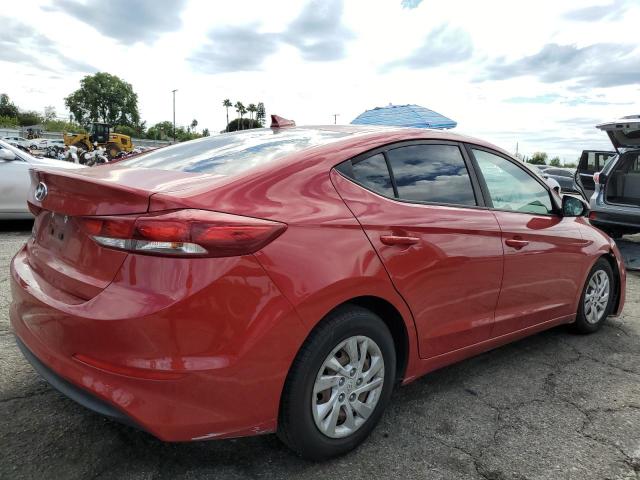  HYUNDAI ELANTRA 2018 Красный