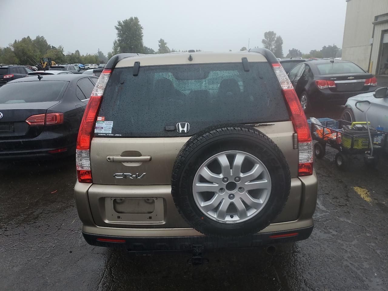 2005 Honda Cr-V Se VIN: JHLRD78905C016280 Lot: 84575585