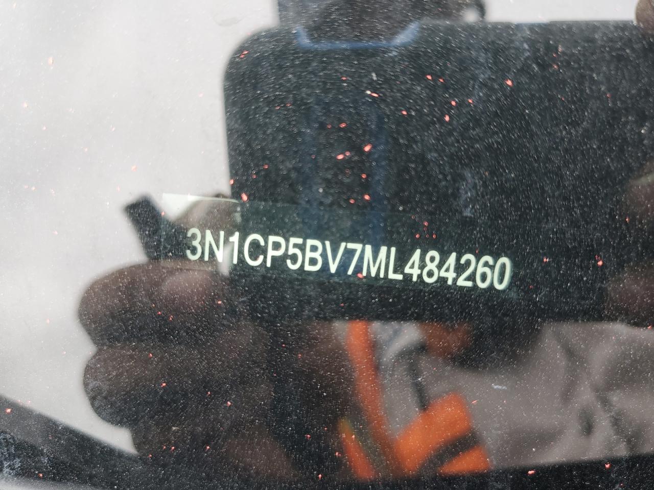 2021 Nissan Kicks S VIN: 3N1CP5BV7ML484260 Lot: 80103505
