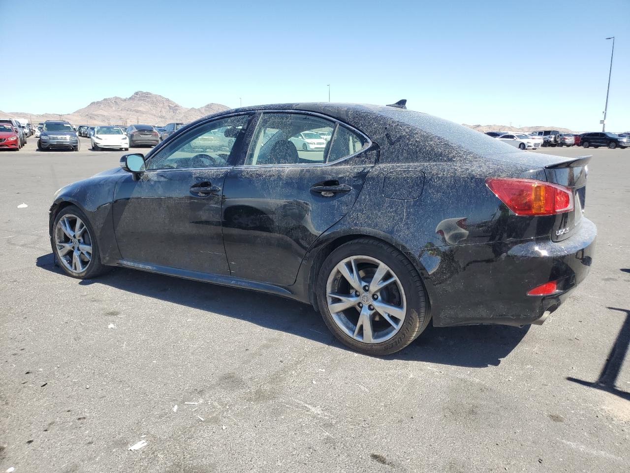 2009 Lexus Is 350 black null gasoline JTHBE262195022800 photo #3