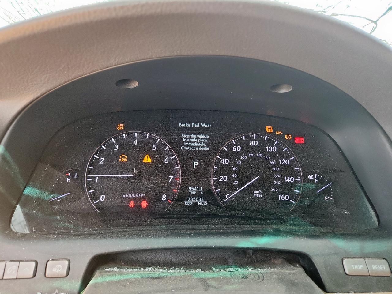 2008 Lexus Ls 460 VIN: JTHBL46FX85080567 Lot: 71046315