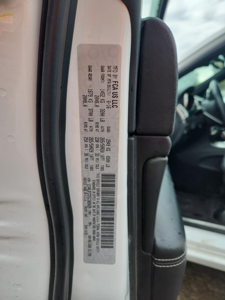 2016 Jeep Grand Cherokee Overland VIN: 1C4RJFCG5GC385029 Lot: 80877655