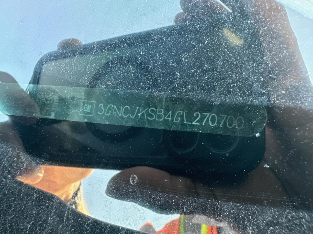 2016 Chevrolet Trax Ls VIN: 3GNCJKSB4GL270700 Lot: 66206495