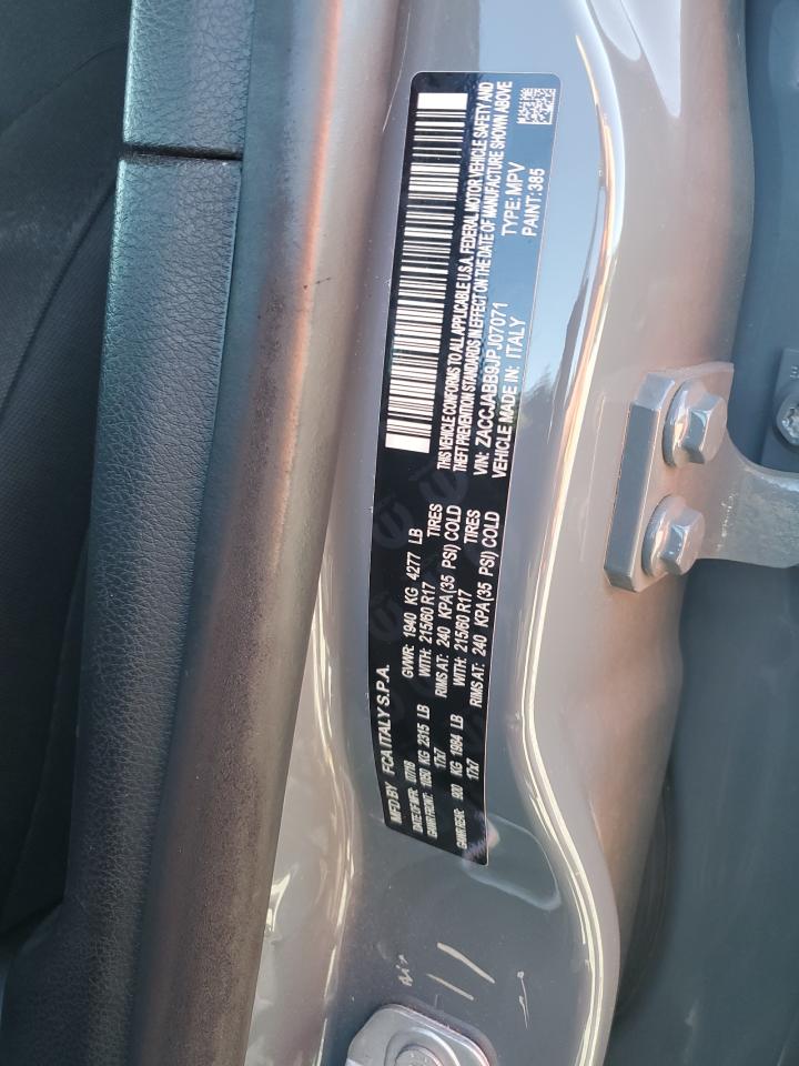 2018 Jeep Renegade Latitude VIN: ZACCJABB9JPJ07071 Lot: 71979965