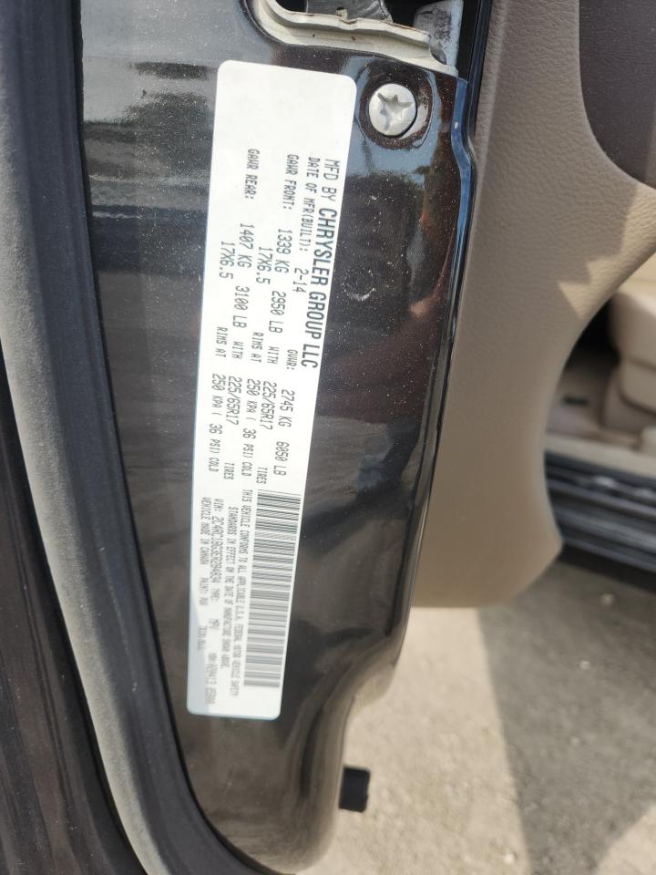 2014 Chrysler Town & Country Touring VIN: 2C4RC1BG3ER284834 Lot: 71720035