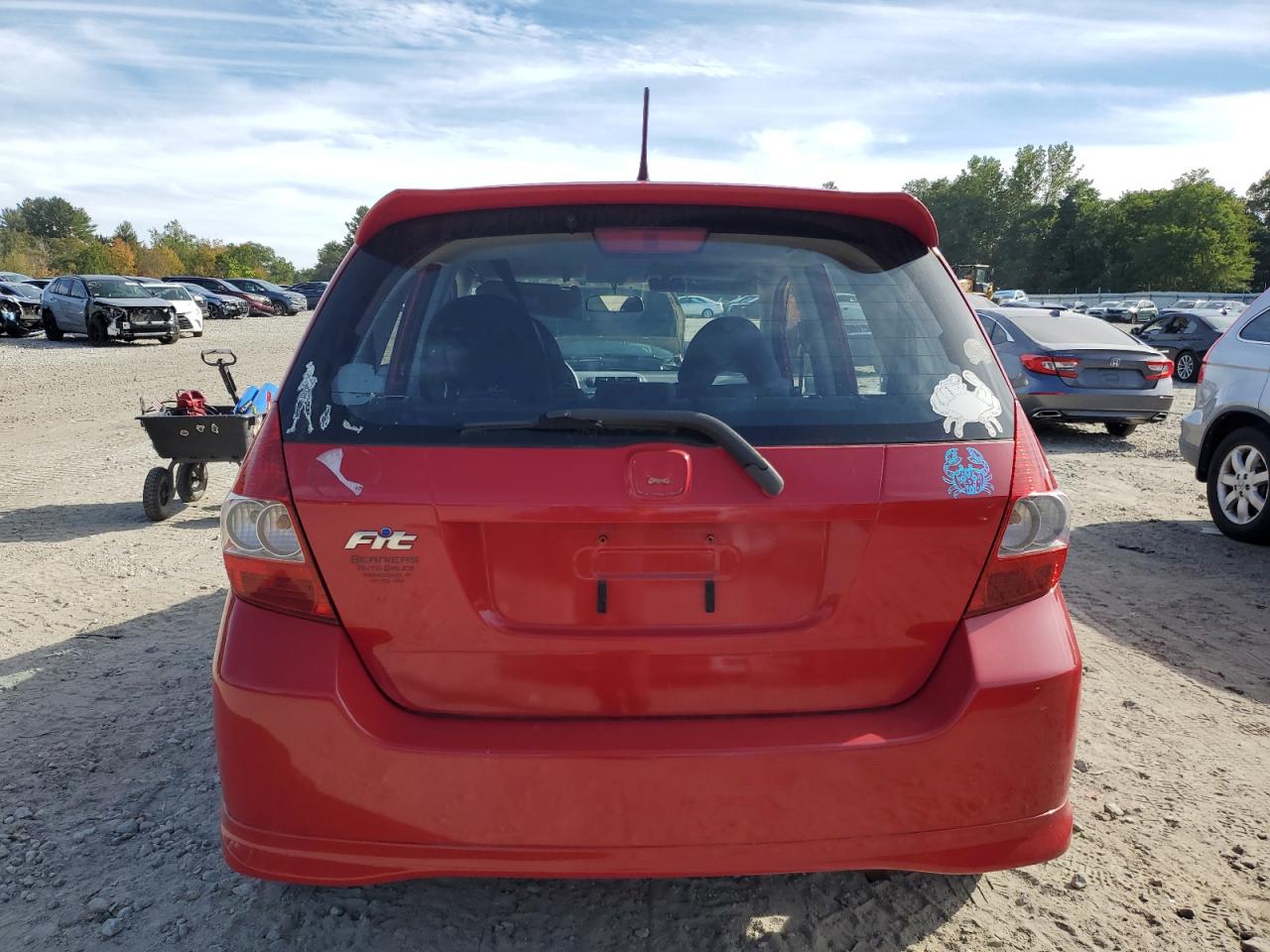 2007 Honda Fit S VIN: JHMGD38617S001569 Lot: 84252295