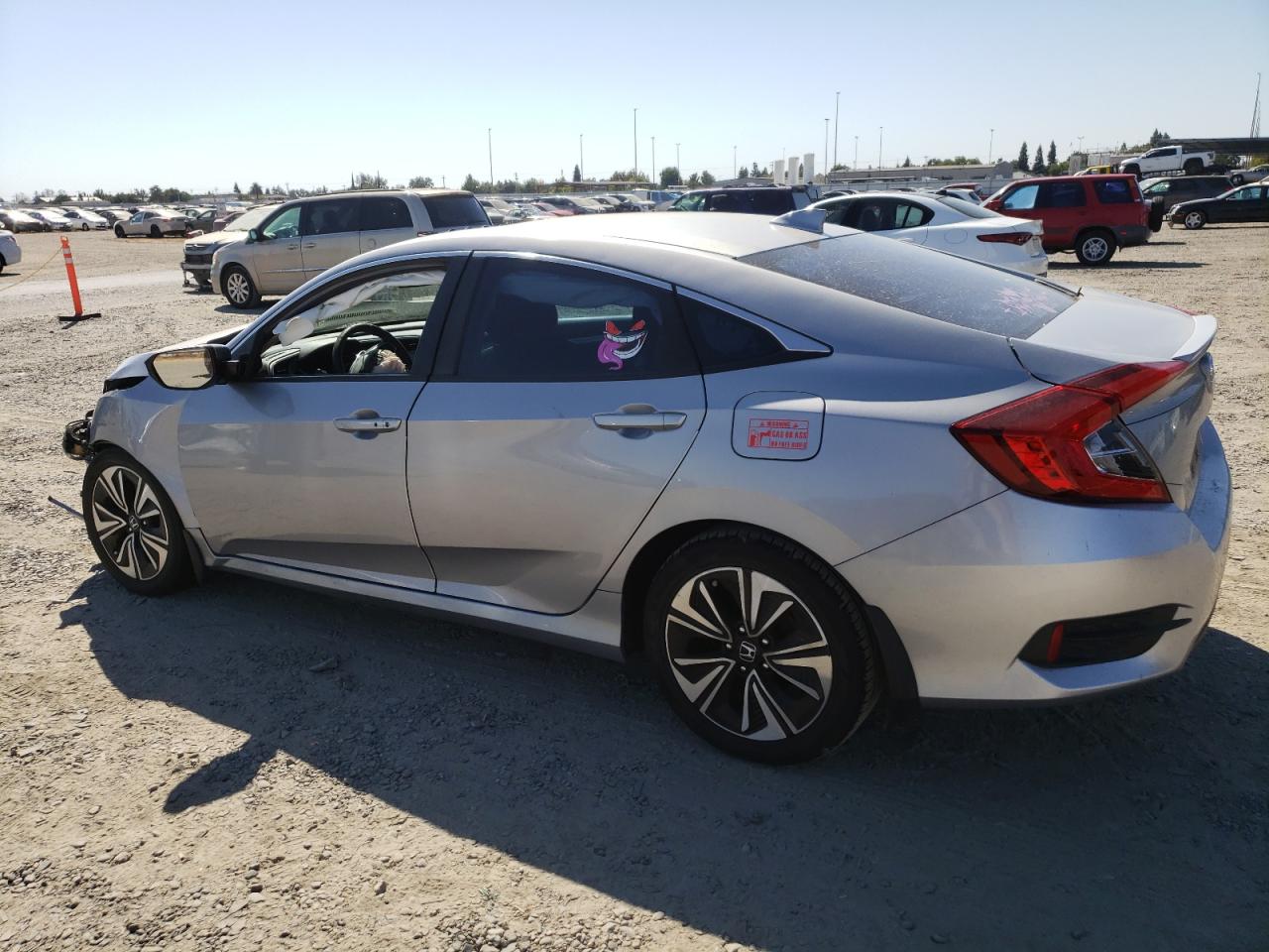 2017 Honda Civic Ex silver null gasoline 2HGFC1F31HH656998 photo #3